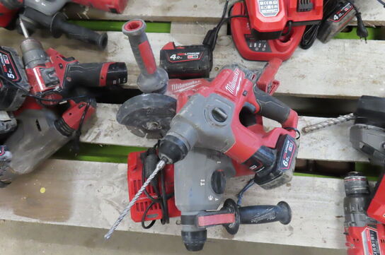 3 stk. elværktøj MILWAUKEE