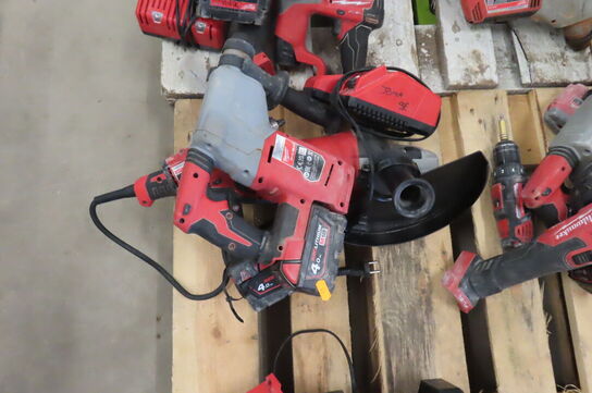 3 stk. elværktøj MILWAUKEE