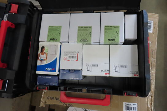 4 stk. værktøjskasser med indhold