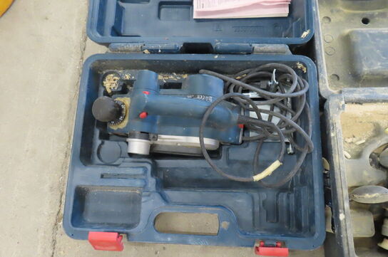 Elhøvl BOSCH GHO 26-82 D & Sliber BOSCH