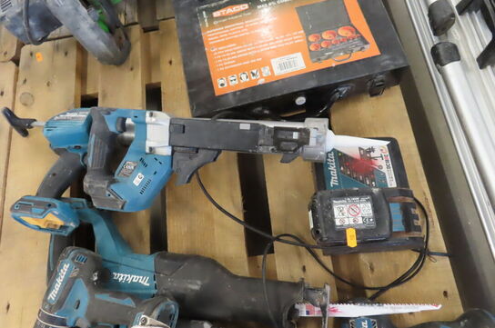 8 stk. elværktøj MAKITA 