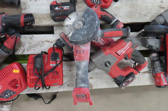 3 stk. elværktøj MILWAUKEE