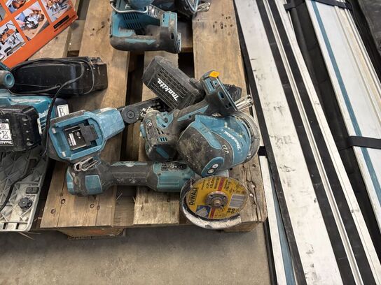 5 stk. elværktøj MAKITA 