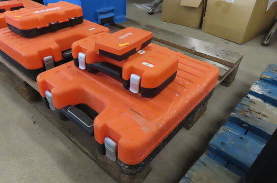 3 stk. Topnøglesæt BACHO