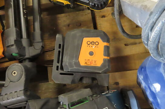 2 stk. Krydslinjelaser