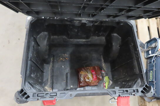 3 stk. Værktøjskasser med indhold 