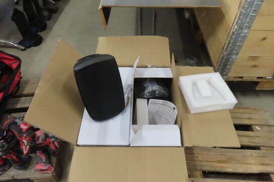 4 stk. Højtalere MONACOR WALL-06T/SW