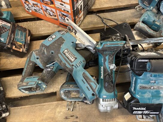 5 stk. elværktøj MAKITA 