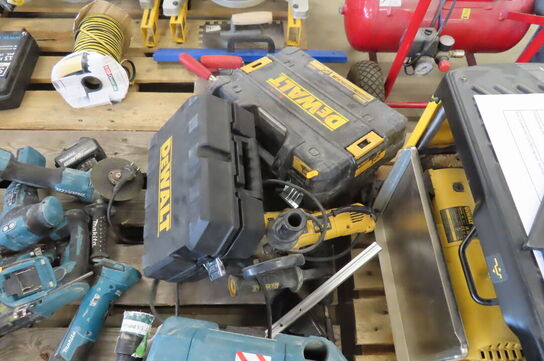 3 stk. elværktøj DeWalt 