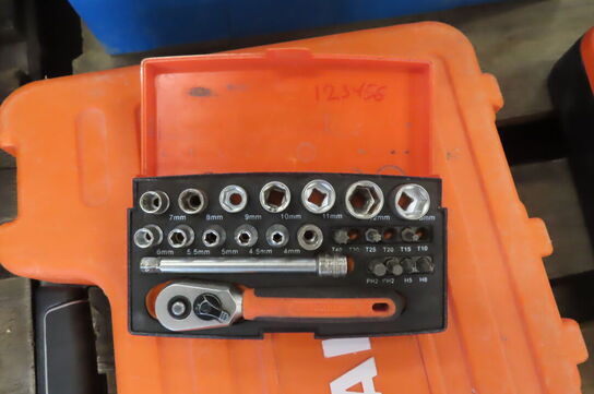 2 stk. Topnøglesæt BACHO 