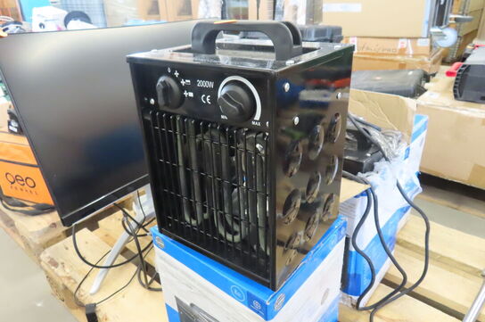 3 stk. Varmeblæsere