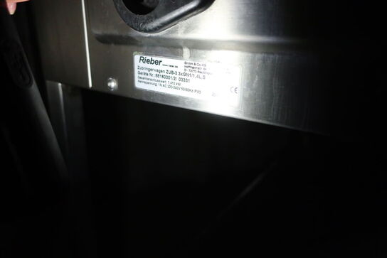 Bain Marie RIEBER ZUB-3 3xGN1/1,4L