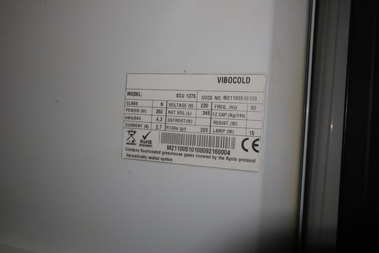Displaykøleskab VIBOCOLD SCU 1375