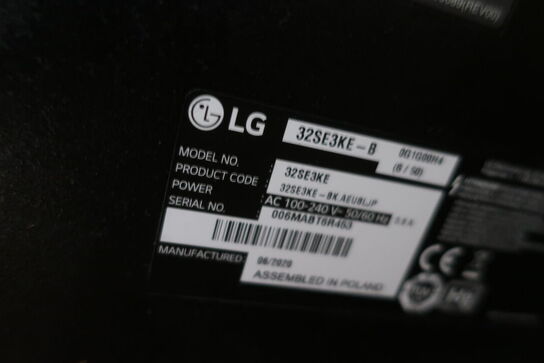 3 stk. 32" LG skærme 32SE3KE-B