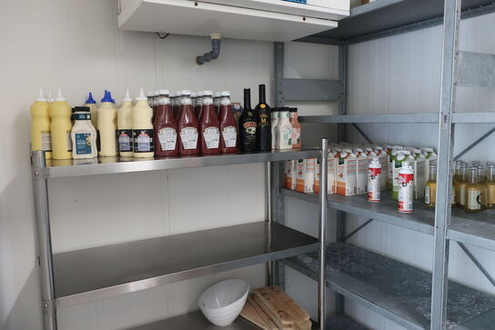 Indhold i kølerum undtagen reoler