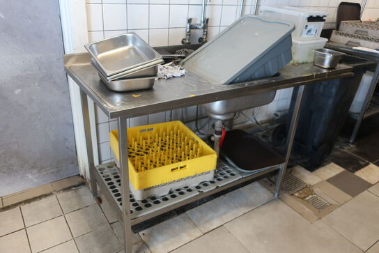 Vaskebord uden armatur