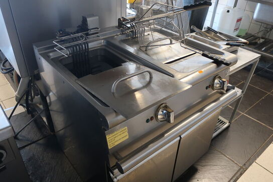 Dobbelt frituresteger