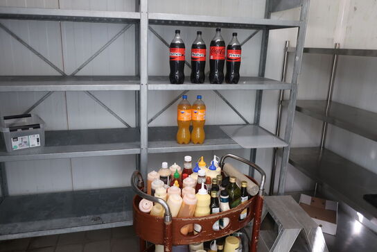 Indhold i kølerum undtagen reoler