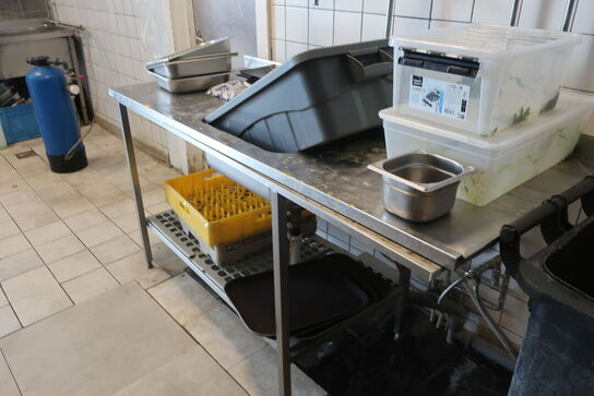 Vaskebord uden armatur