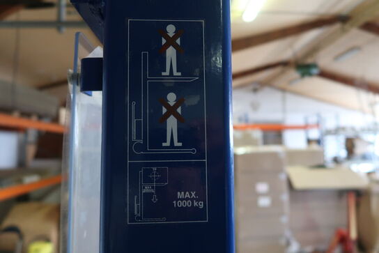 Hydraulisk pallestabler, NH SFH1016 1000 kg.