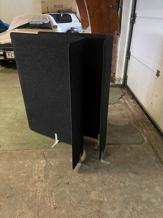 2 stk. Kontorafskæmning