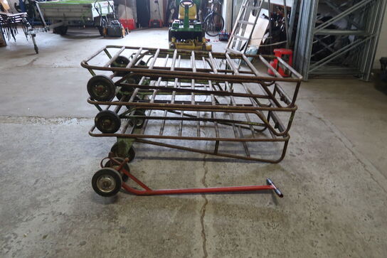 5 stk. Q trækvogne med Dolly