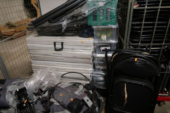 Div. Klapborde samt klapstole