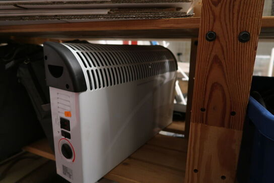 Varmeblæser samt div. Tilbehør til pavillon