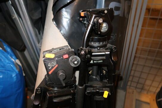 3 stk. kamerastativer SIRUI BCT-2003 m.fl.