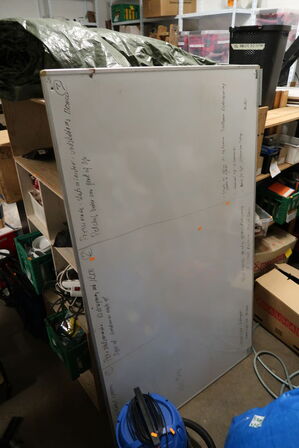 2 stk. whiteboards