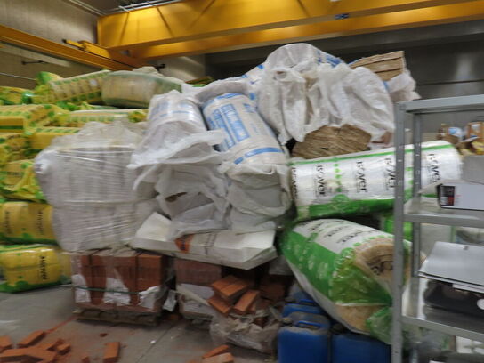 KÆMPE LOT ISOLERING, mindst 800 pakker blandet isolering