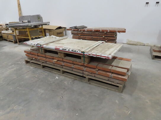 Div. assoteret overliggere og rest mursten