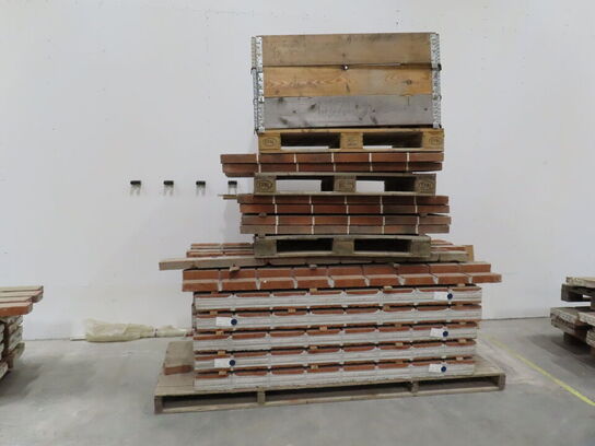 Div. assoteret overliggere og rest mursten