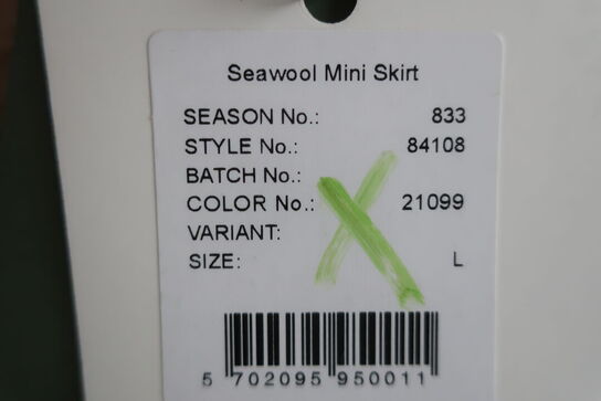 Nederdel BLANCHE Str. L