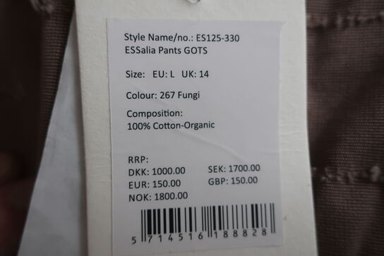 Bukser + Jakke GOTS Str. L