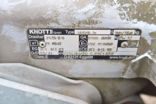 Maskintrailer VLEMMIX Ma354018