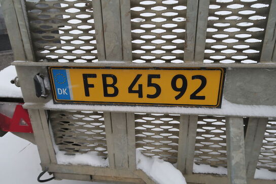 Maskintrailer VLEMMIX Ma354018