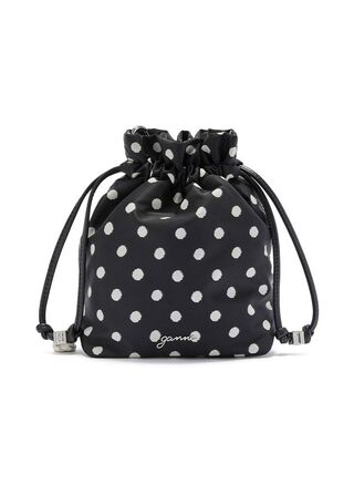 Pouch Printed Nylon GANNI Str.: H: 22 x W: 21 x D: 10 cm