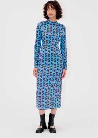 Pullover Long Sleeve Midi Dress STINE GOYA Str.: XL/XXL