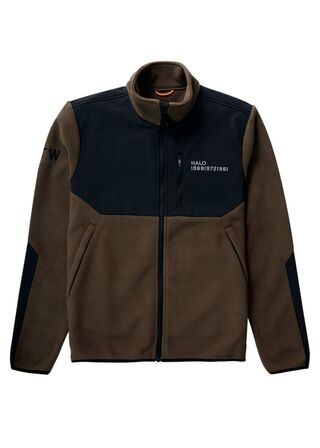 Blocked Zip Fleece HALO Str.: S