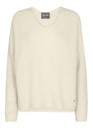 MMThora V-neck Knit NOOS MOS MOSH Str.: L