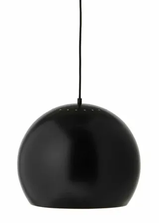 Frandsen ball pendel ø40 mat sort metal(ubrugt)