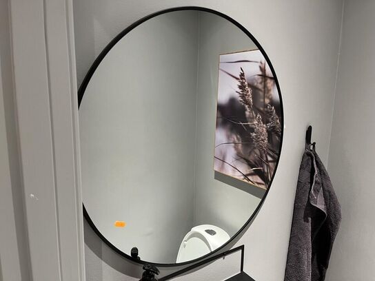 Toiletspejl, Billede, Knage, Hylde