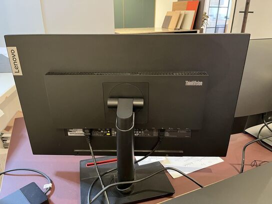 2 Skærme, DELL, LENOVO + Keyboard/Mus