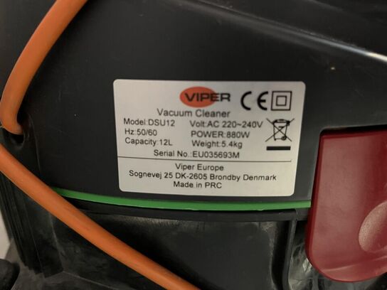 Våd-/tørstøvsuger VIPER