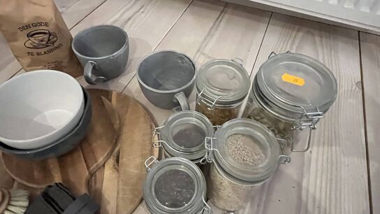 Blandet Lot Køkkenartikler