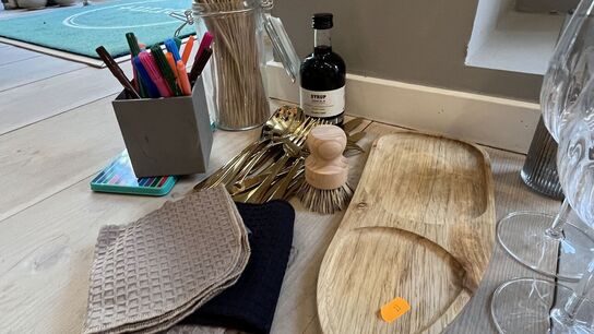 Blandet Lot med bla. Glas