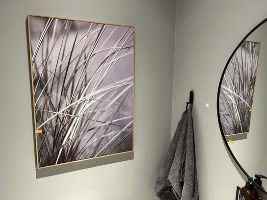 Toiletspejl, Billede, Knage, Hylde