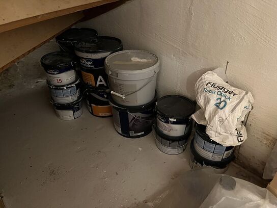 Blandet Lot Maling, Rengøringsartikler