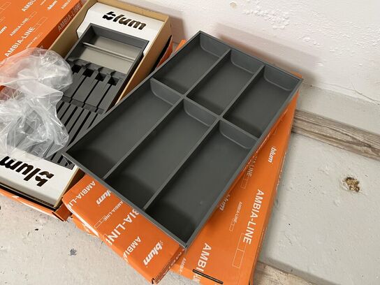 Lot med  Skuffeindretning   BLUM AMBIA-LINE